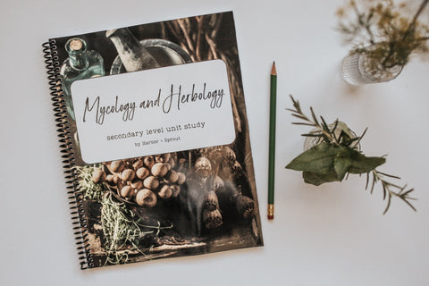 PRINT Mycology & Herbology Secondary Level Unit Study